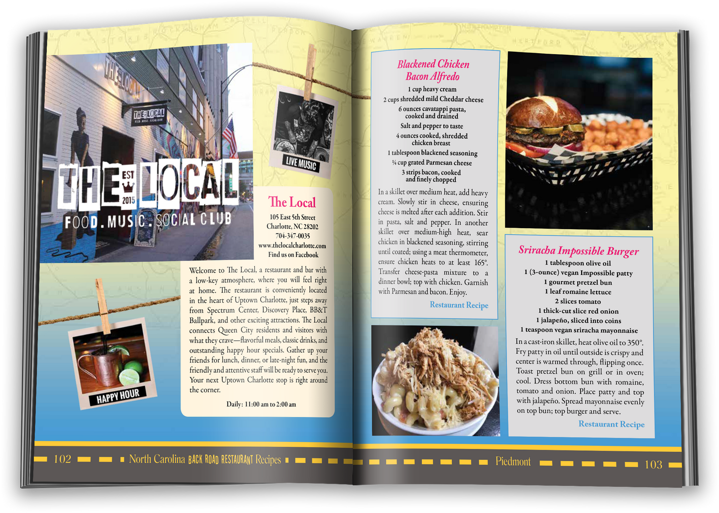 North Carolina Back Road Restaurant Recipes