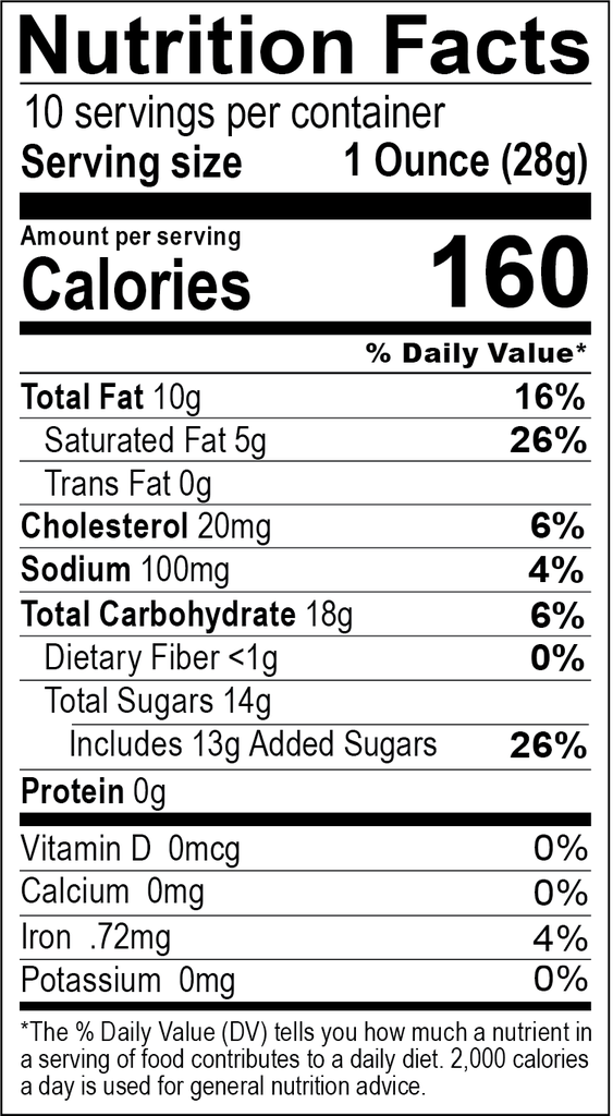 Chapel Hill Toffee 5oz