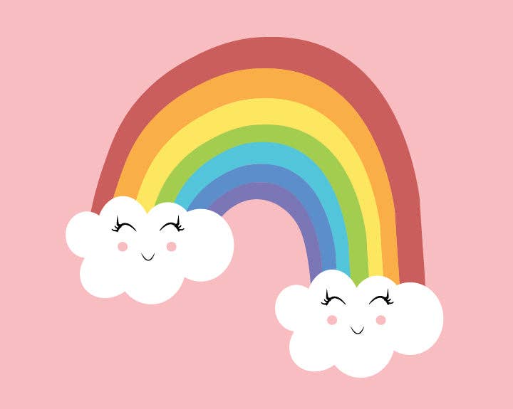Rainbow DIY Craft Kit - Paint by Numbers