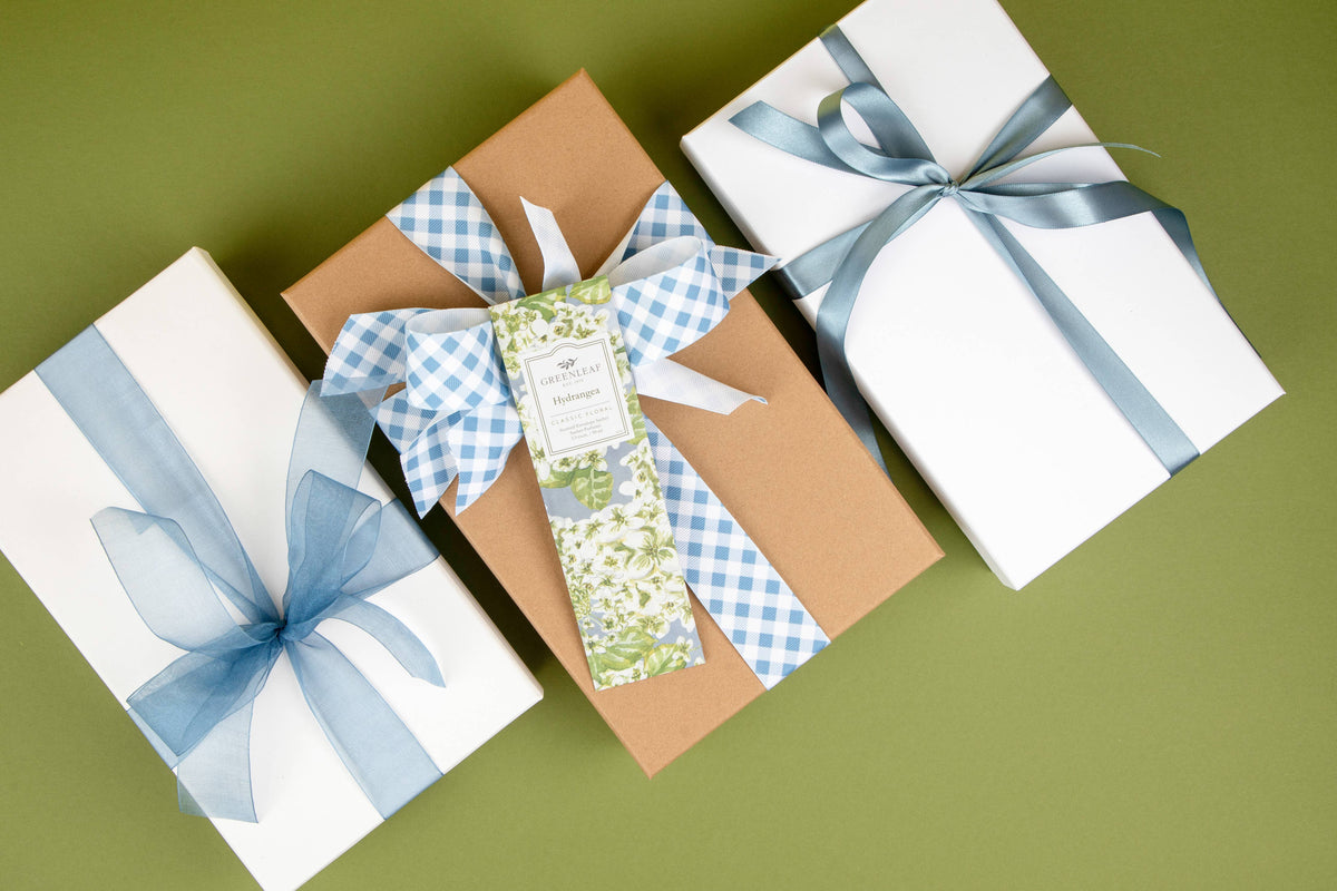Hydrangea Slim Scented Sachet | Greenleaf Gifts