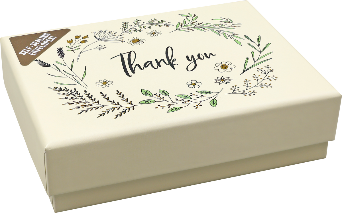 Native Botanicals Thank You Notes – Peter Pauper Press