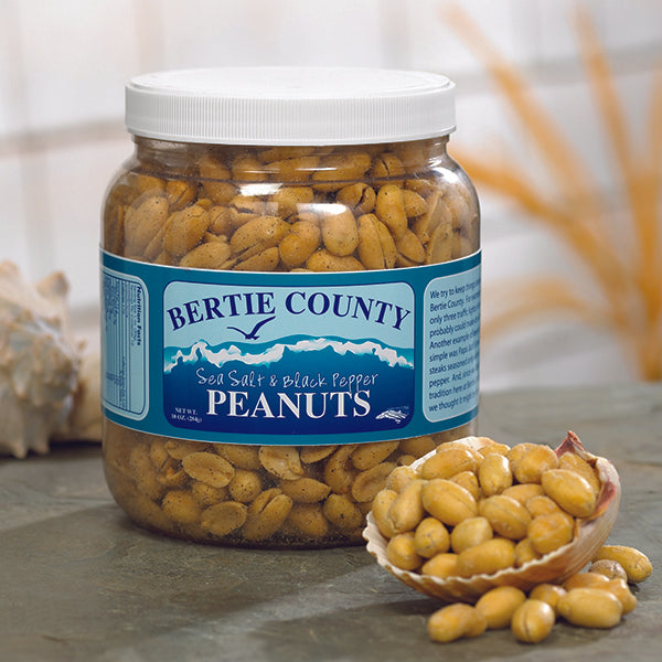 Bertie County Sea Salt and Black Pepper Peanuts