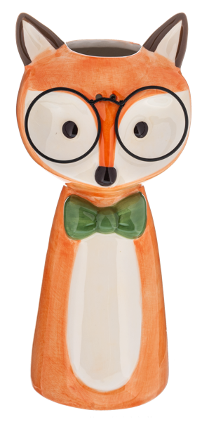 Bespectacled Buddies: Vase
