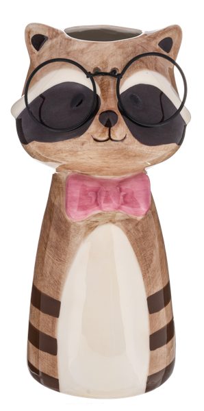 Bespectacled Buddies: Vase