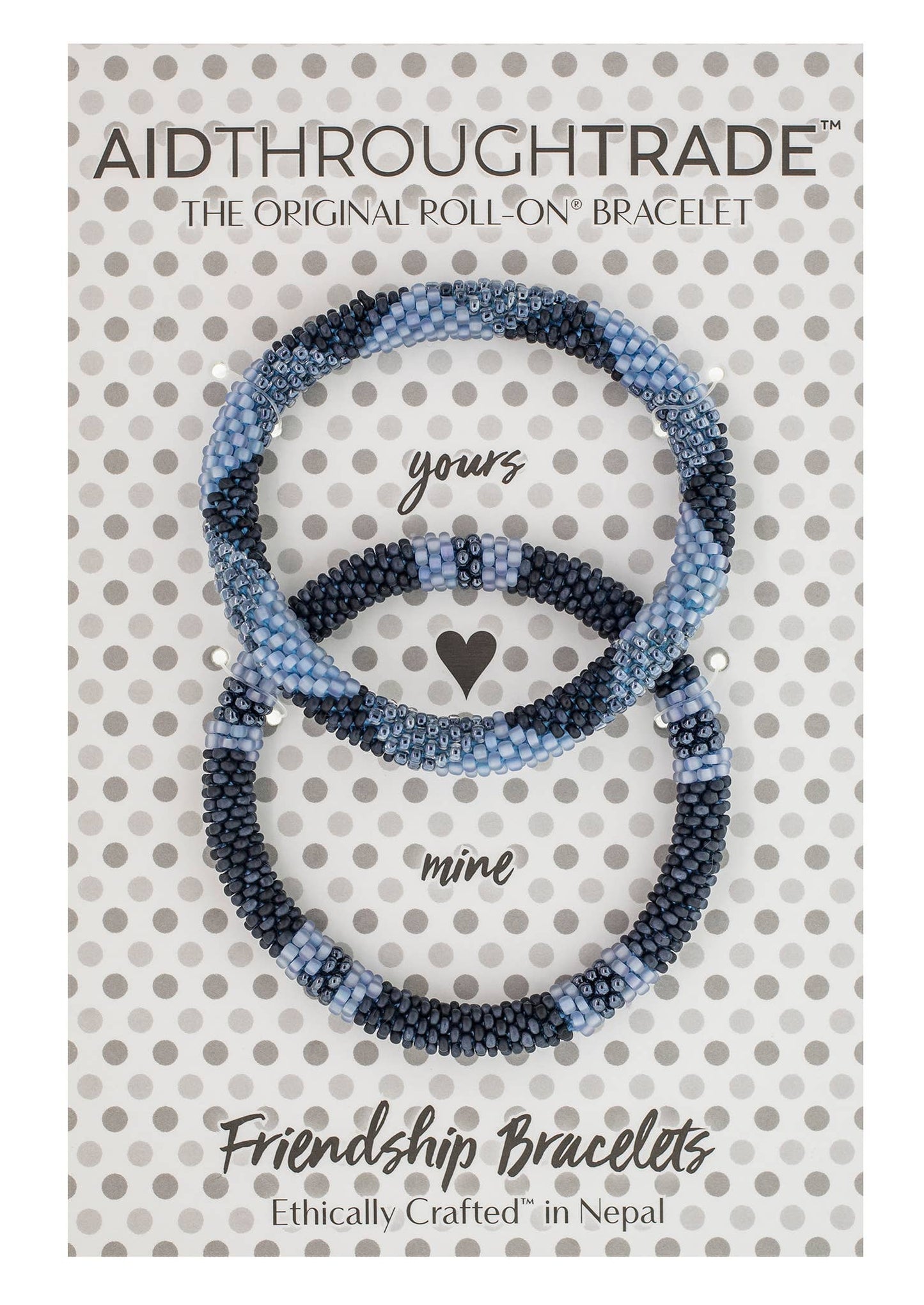 Midnight Blue Roll-On® Friendship Bracelets