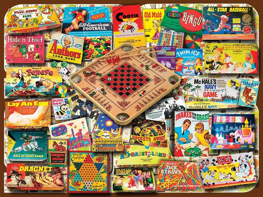 Classic Games - 500 Piece Jigsaw Puzzle