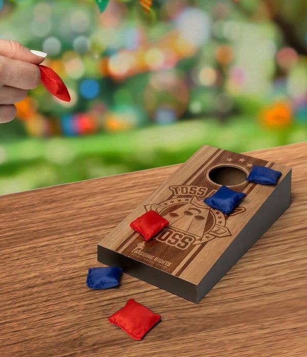 Bagging Rights Wooden Tabletop Cornhole