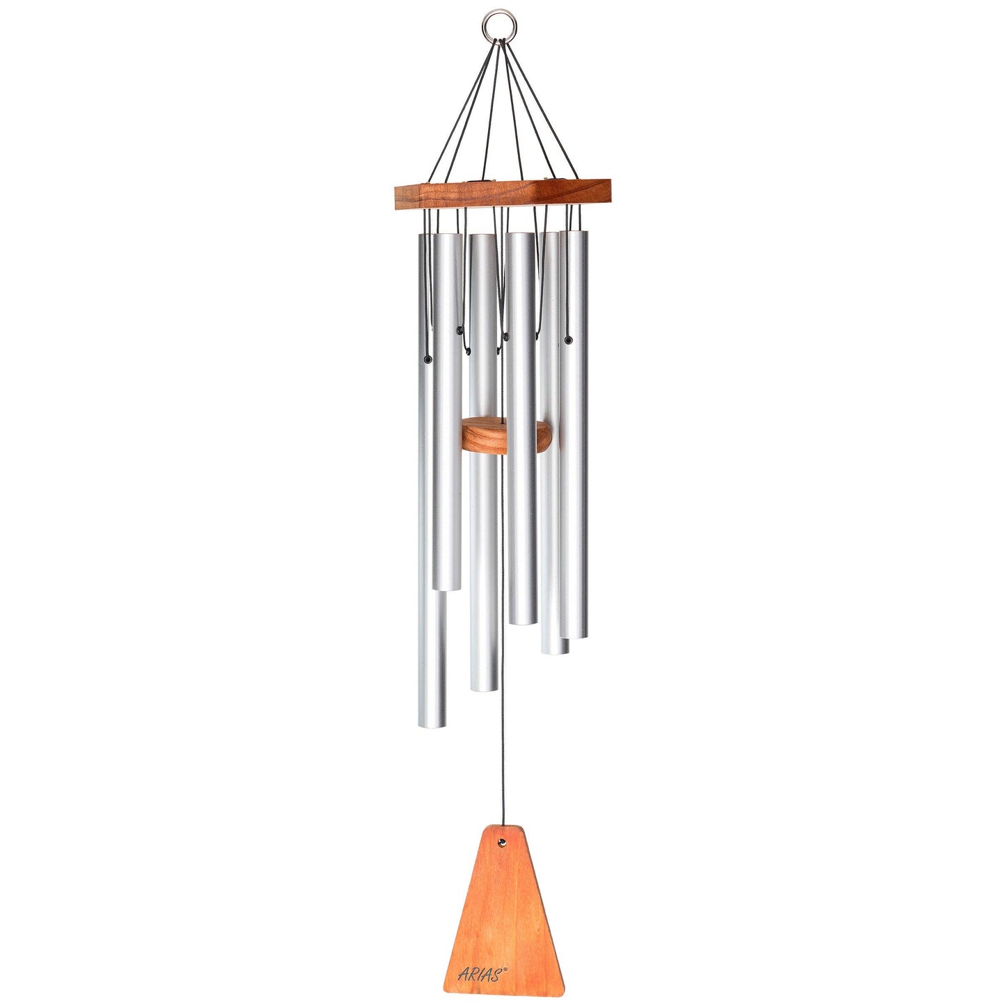 Arias® 29-inch Windchime in Satin Silver
