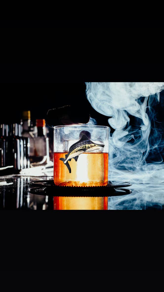 Marlin Jeweled Double Old Fashioned