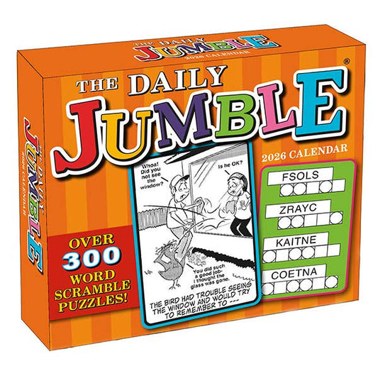 The Daily JUMBLE® 2026 Daily Calendar
