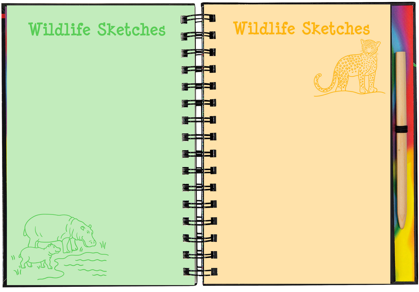 Scratch & Sketch Wild Safari