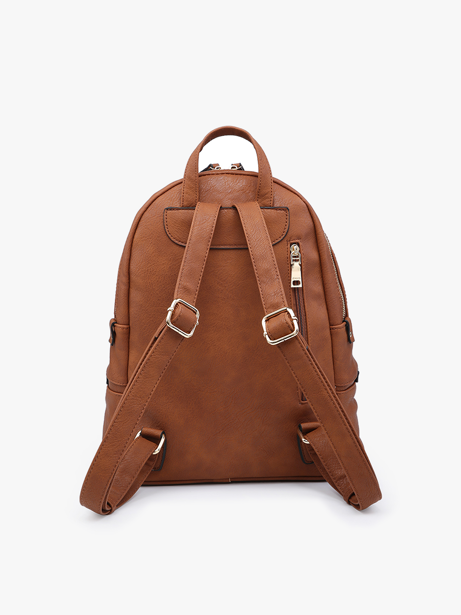Blake Backpack w/ 3 Zip Compartments: Slate