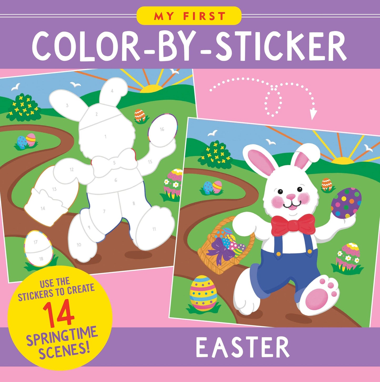 My First Color-by-Sticker Book -- Easter