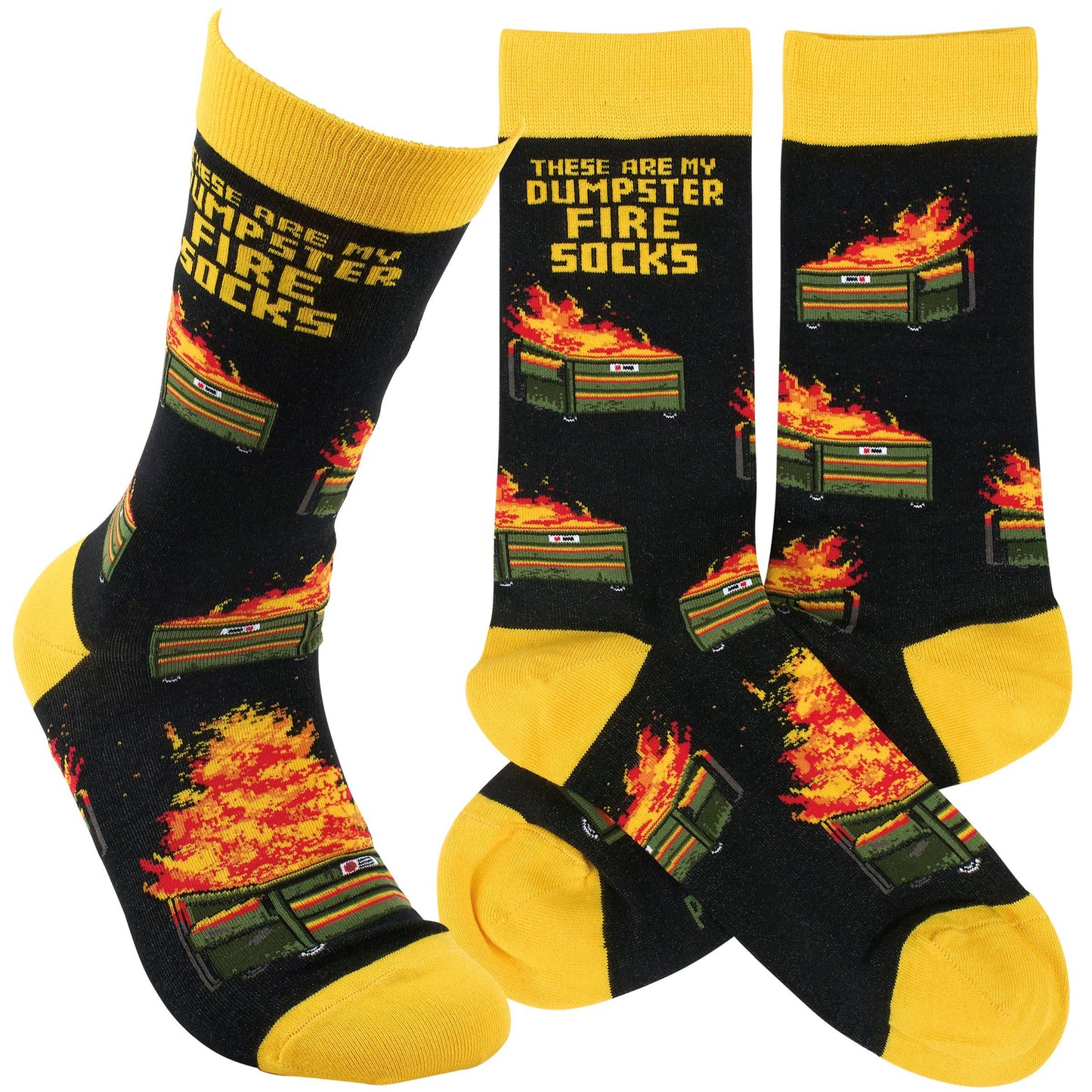 My Dumpster Fire Socks Socks