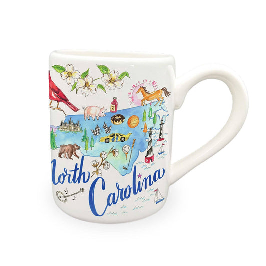 NC North Carolina State Collection Ceramic Mug Rosanne Beck
