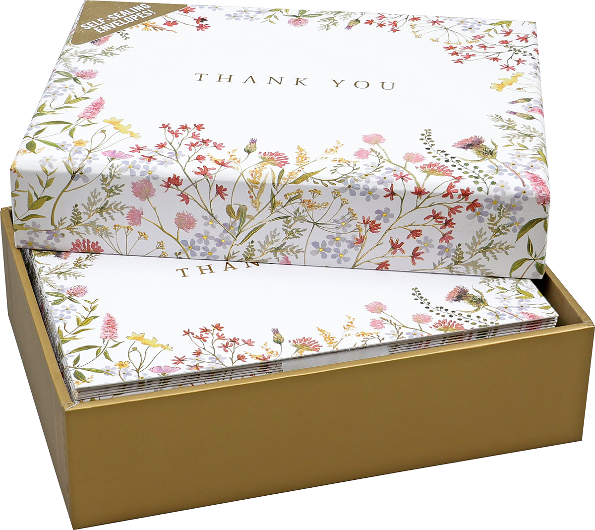 Wildflowers Thank You Notes – Boxed Note Cards