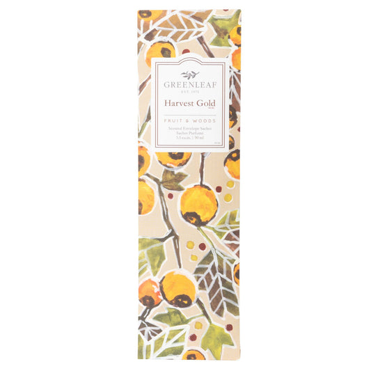 Harvest Gold Slim Sachet | Fall Scent