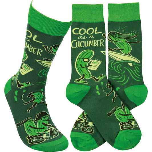 Cool As A Cucumber Socks