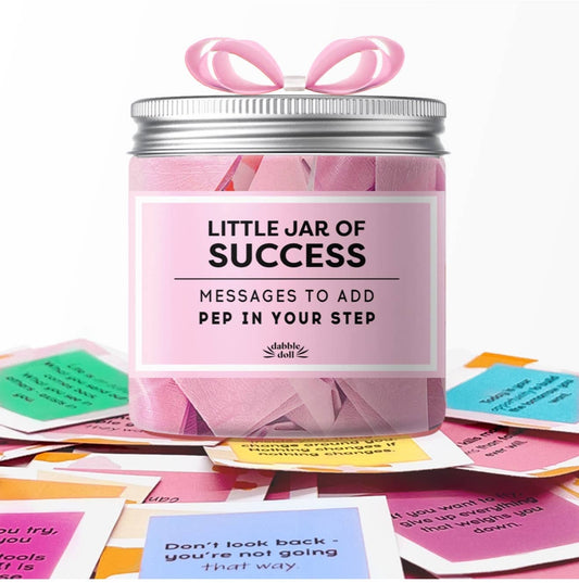 Success Jar-Uplifting Mood Boosting Motivation Gift