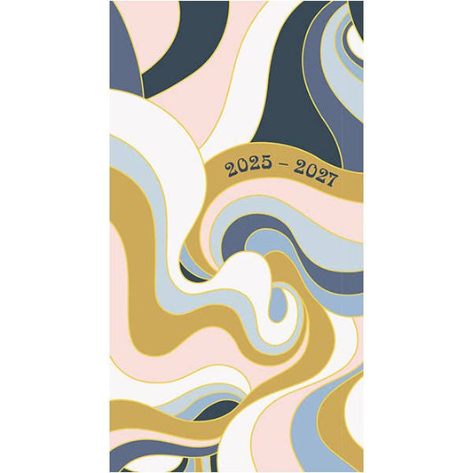 Swirly Waves 2026 Two-Year-Plus Pocket Planner
