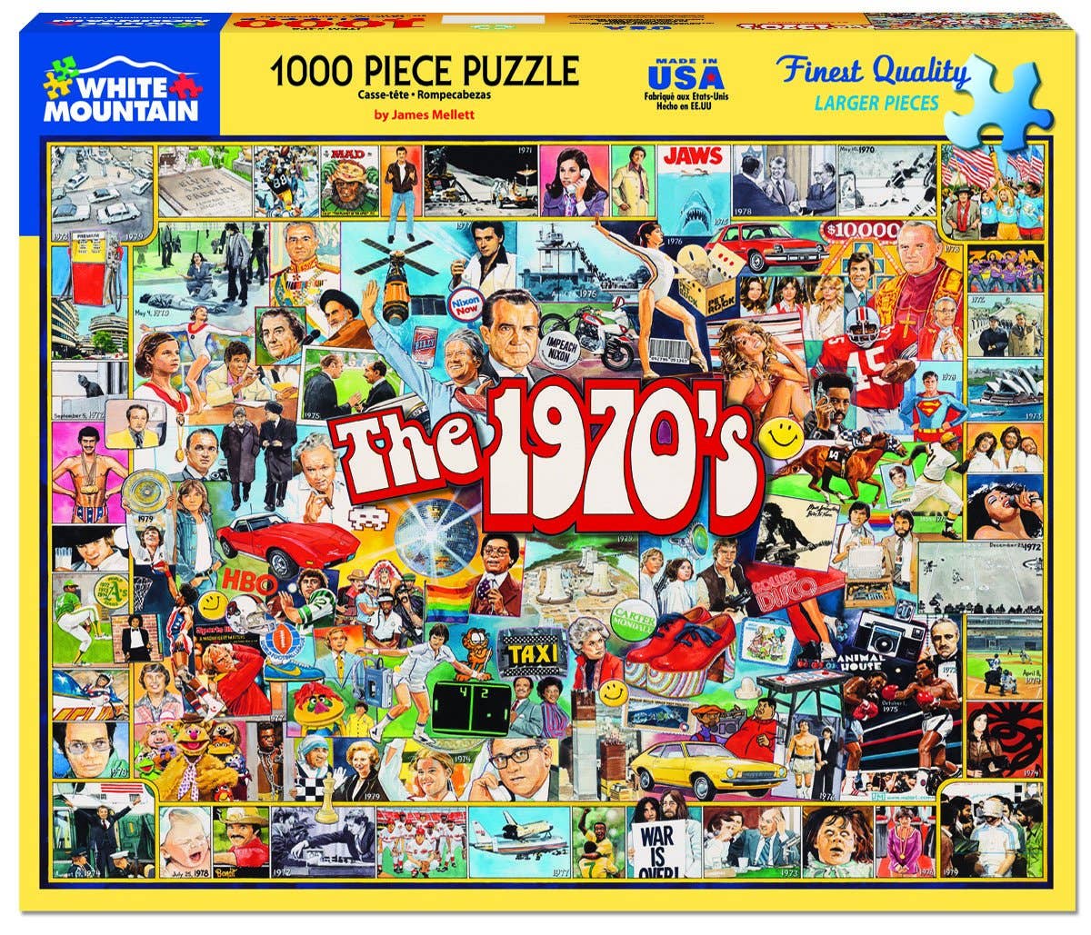 The 1970'S  - 1000 Piece Jigsaw Puzzle