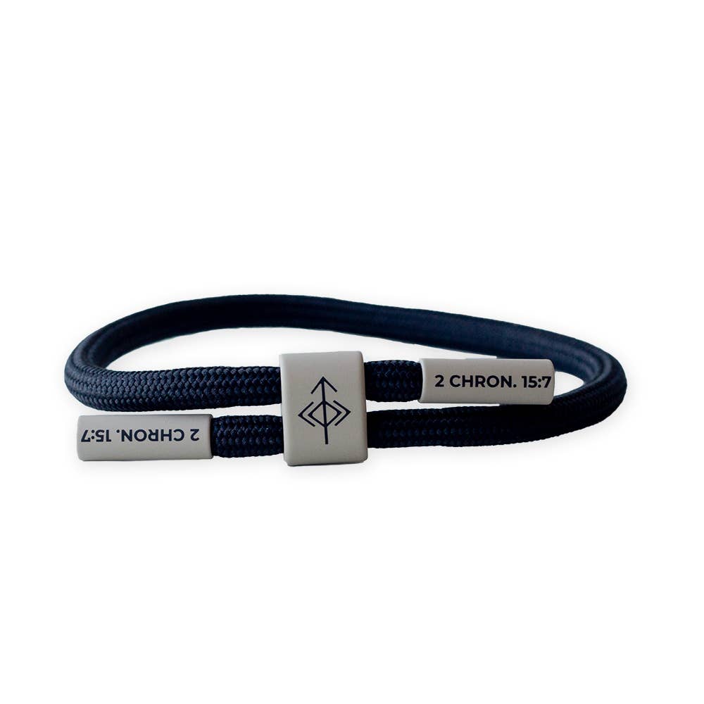 DON'T GIVE UP  Bracelet, Christian Cord Bracelet