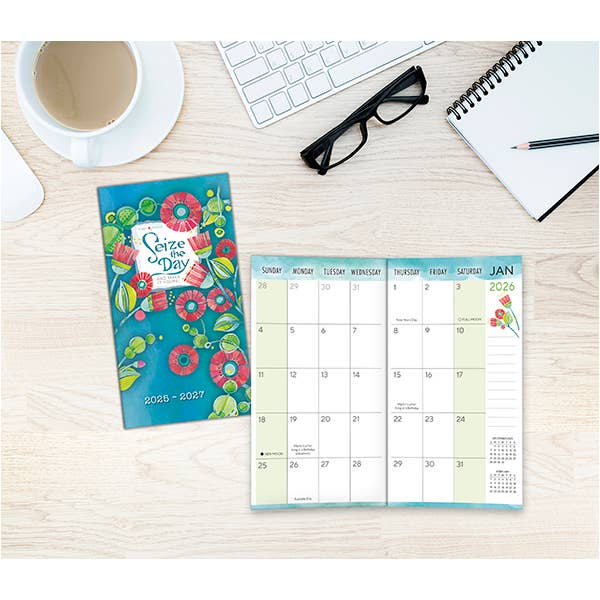 Seize the Day 2026 Two-Year-Plus Pocket Planner