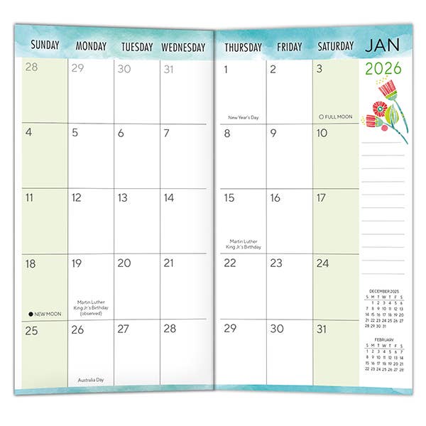 Seize the Day 2026 Two-Year-Plus Pocket Planner