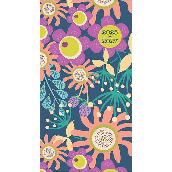 Flower Fancy 2026 Two-Year-Plus Pocket Planner