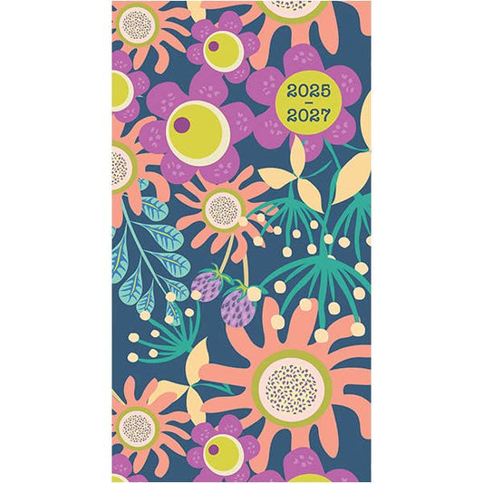 Flower Fancy 2026 Two-Year-Plus Pocket Planner