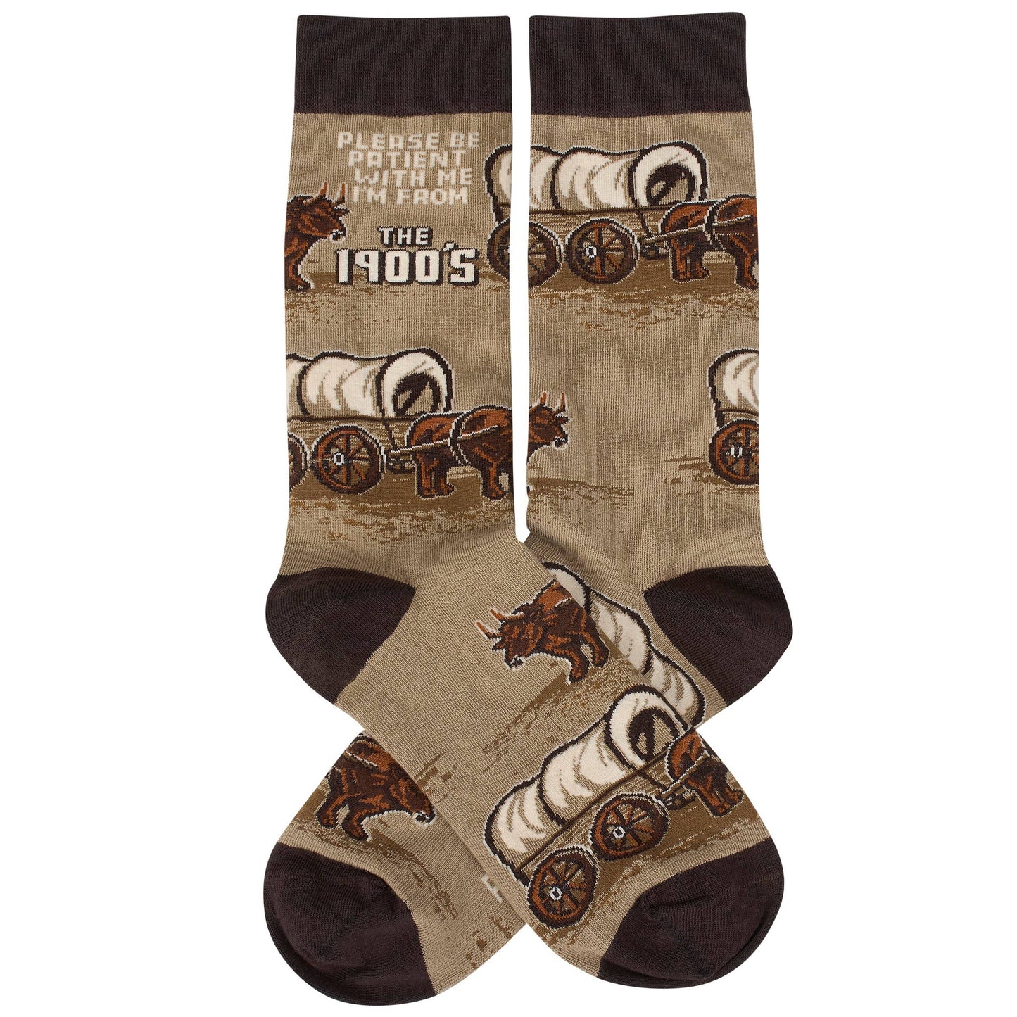 Be Patient I'm From The 1900's Socks