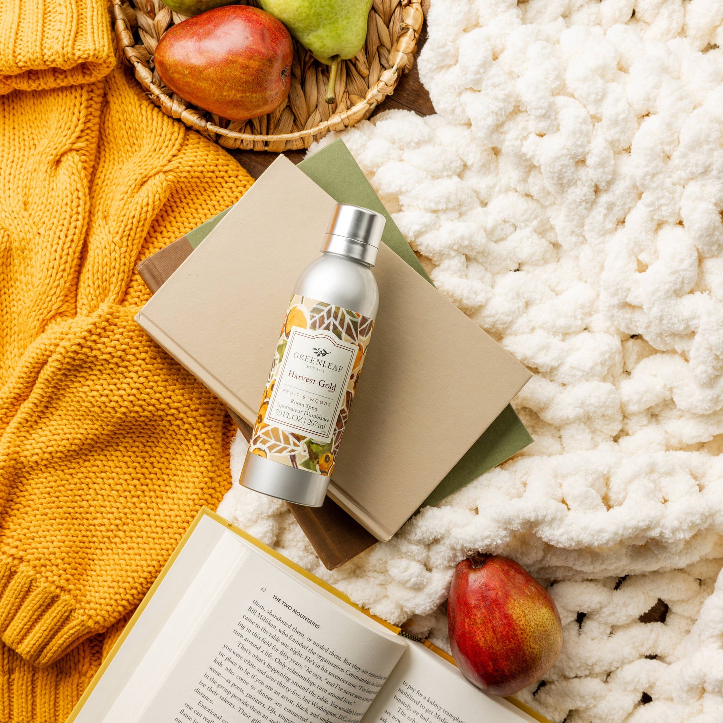 Harvest Gold Room Spray | Fall Scent