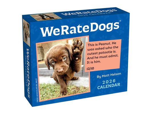 WeRateDogs 2026 Day-to-Day Calendar by Matt  Nelson