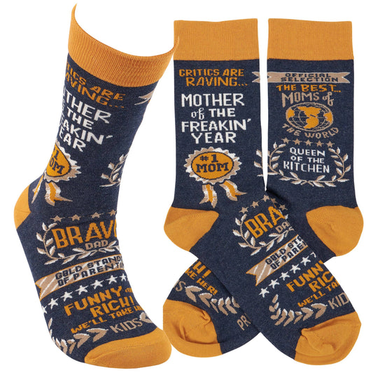 Mother Of The Year Socks