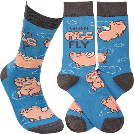 When Pigs Fly Socks