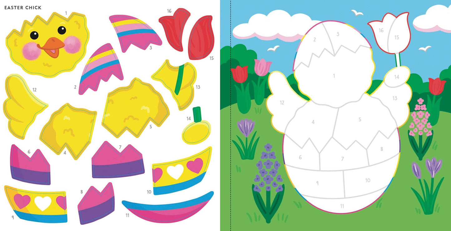 My First Color-by-Sticker Book -- Easter