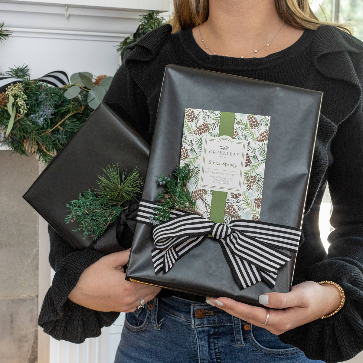Silver Spruce Large Scented Sachet – Greenleaf Gifts