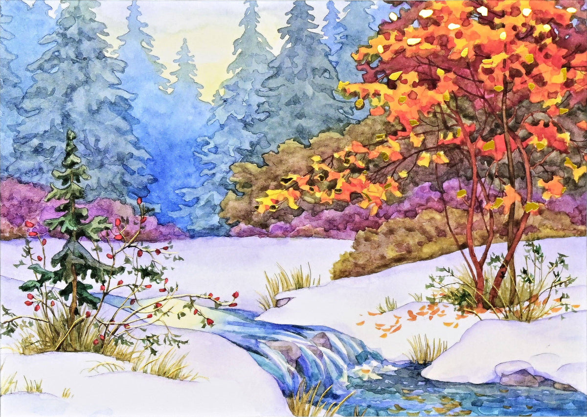 Winter Tapestry Deluxe Boxed Holiday Cards – Peter Pauper Press