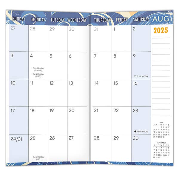 Sun and Sea 2026 Two-Year-Plus Pocket Planner
