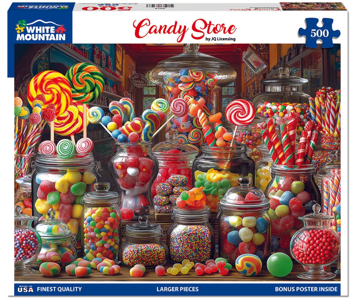 Candy Store - 500 Piece Jigsaw Puzzle