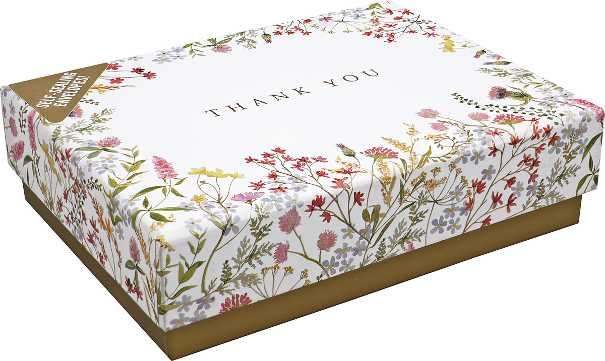 Wildflowers Thank You Notes – Boxed Note Cards