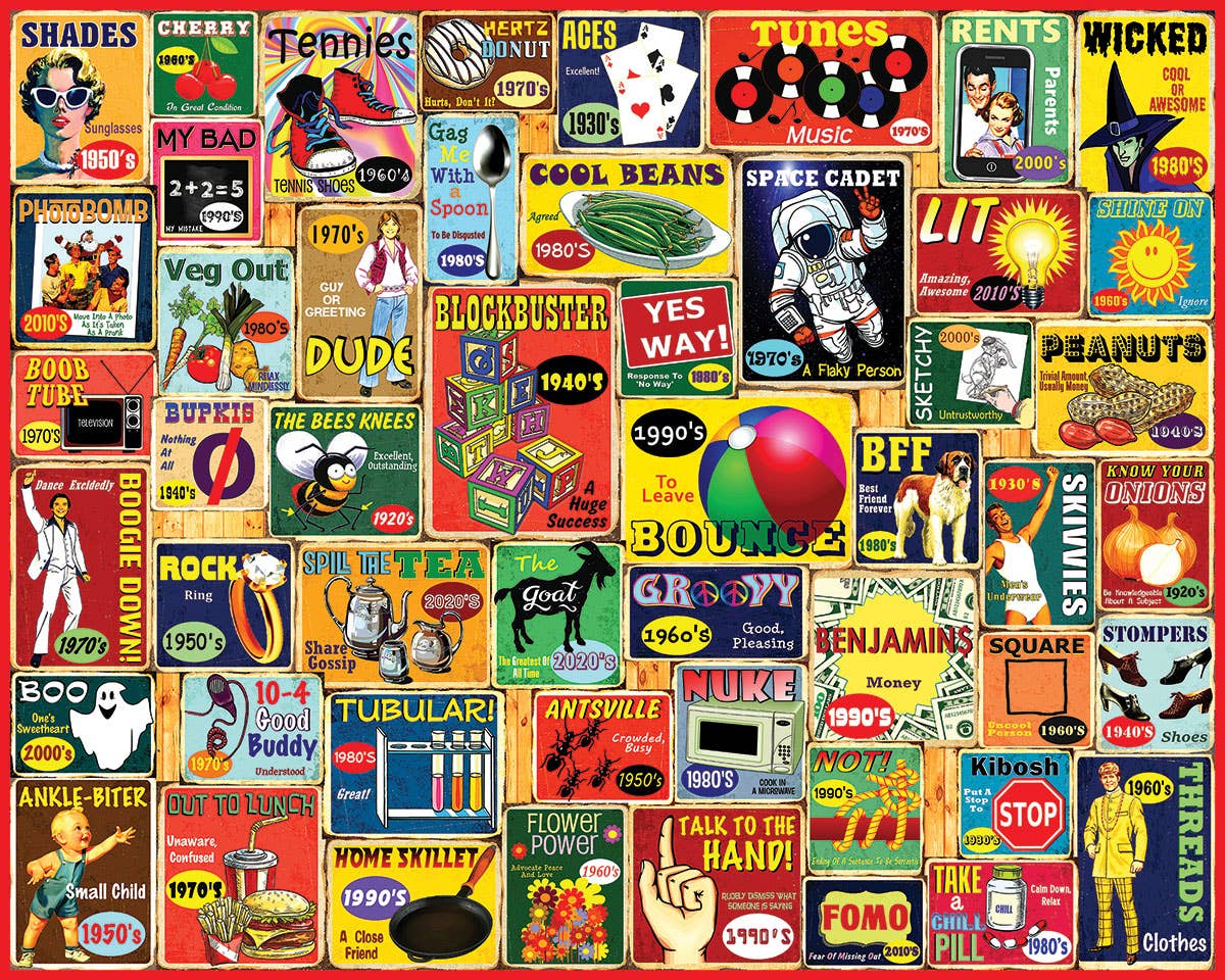 Slang We Used - 1000 Piece Jigsaw Puzzle