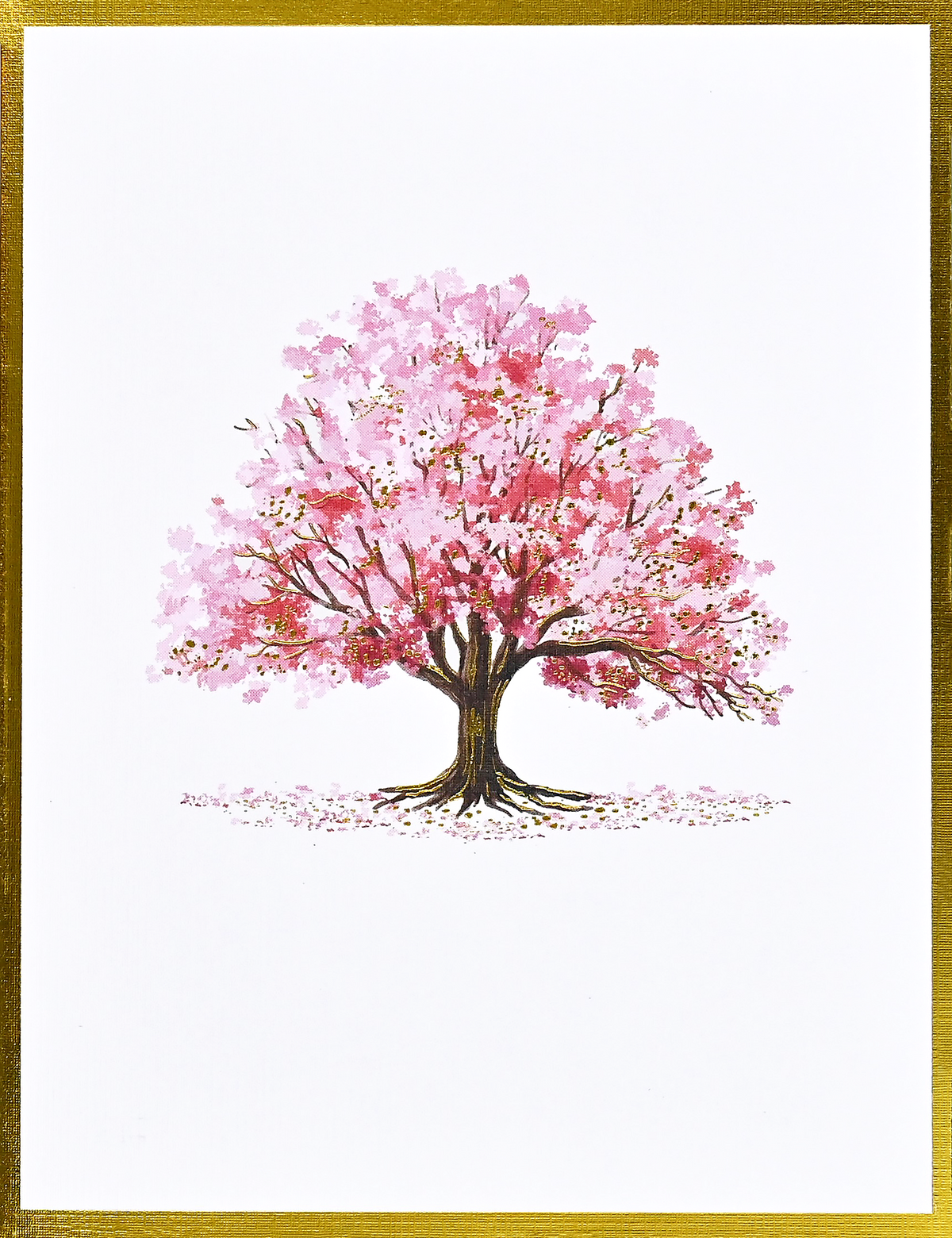 Watercolor Trees Premium Note Cards – Peter Pauper Press