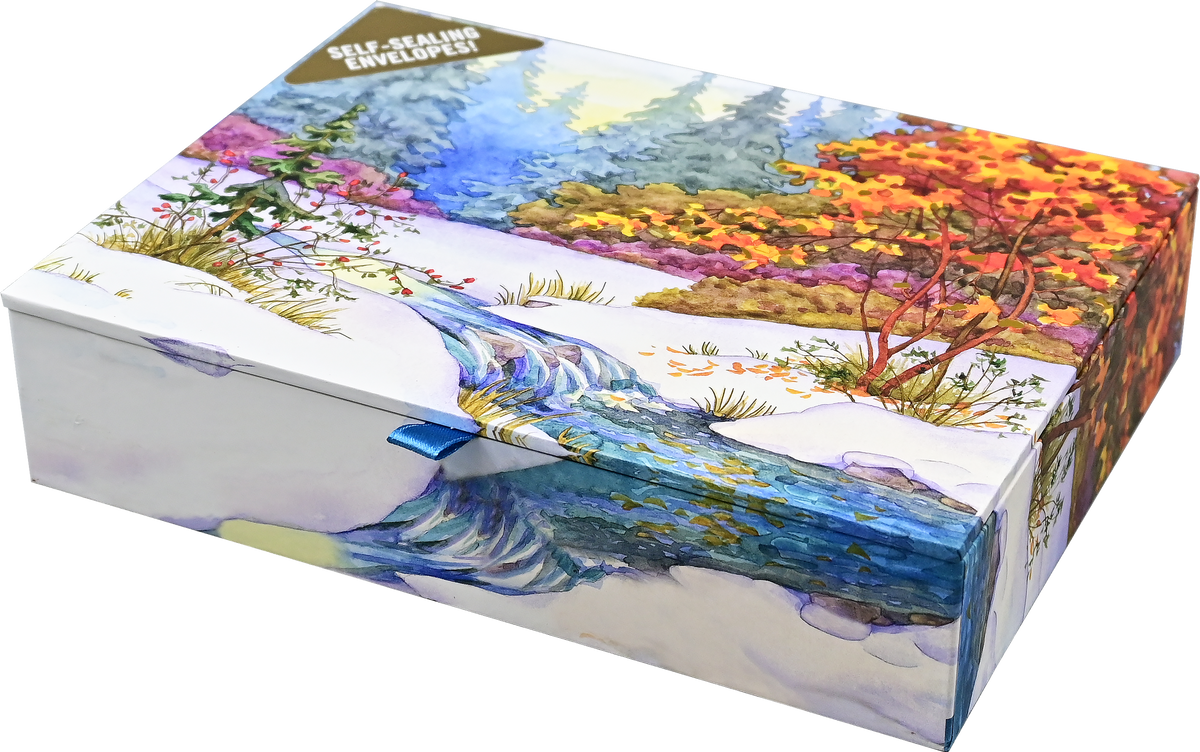 Winter Tapestry Deluxe Boxed Holiday Cards – Peter Pauper Press
