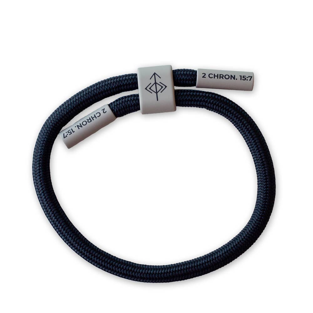 DON'T GIVE UP  Bracelet, Christian Cord Bracelet