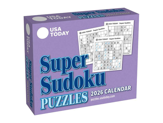 Sudoku 2026 Day-to-Day Calendar by USA TODAY