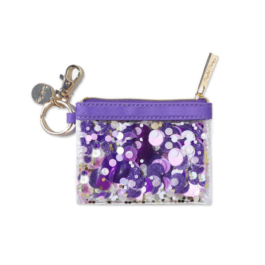 Packed Party - Spirit Squad Keychain Wallet- Purple Crush