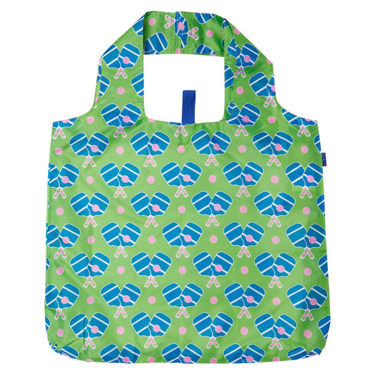 PICKLEBALL FUN Reusable Shopper blu Bag