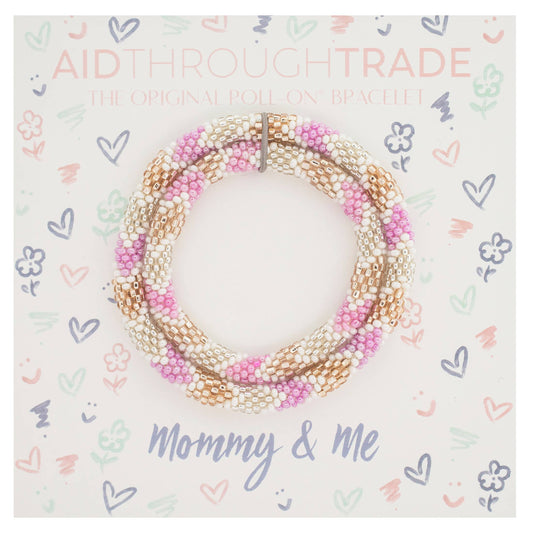 Mothers Day Gift: Dollhouse Mommy & Me Roll-On® Bracelet