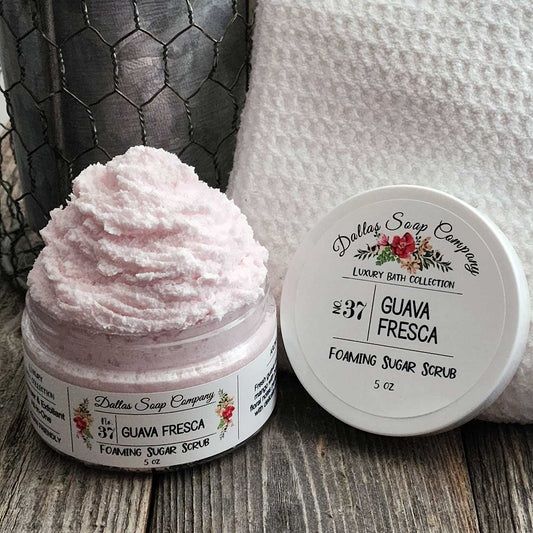 Guava Fresca Foaming Sugar Scrub